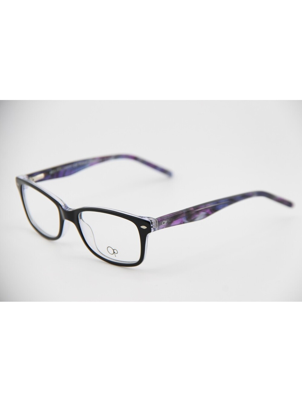Ocean Pacific Playa Hermosa Black Laminate Authentic Eyeglasses 48-17-130